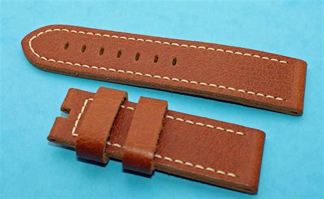 panerai style leather strap|original panerai rubber strap.